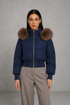 Mia | Plush-Collar Cropped Puffer Jacket — studio_front — Helena [19df62ef-5190-47dd-a3a6-7a6e8b6f232a]