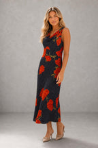 Black Poppy Sophie Dress — studio_three_quarter — Sofia [ee86b812-6c5b-4748-860d-ac819a96fb04]