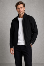 Alfie | Stand-Collar Zip-Front Jacket — studio_three_quarter — Charles [c06d39ed-be2f-4692-9553-6fd4c97b8199]