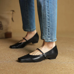 Velin Genuine Leather Pumps