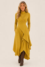 Zaria Draped Cotton-Blend Maxi Dress — studio_front — Sofia [1029f9d0-555a-4d31-9560-52677d60cb3e]