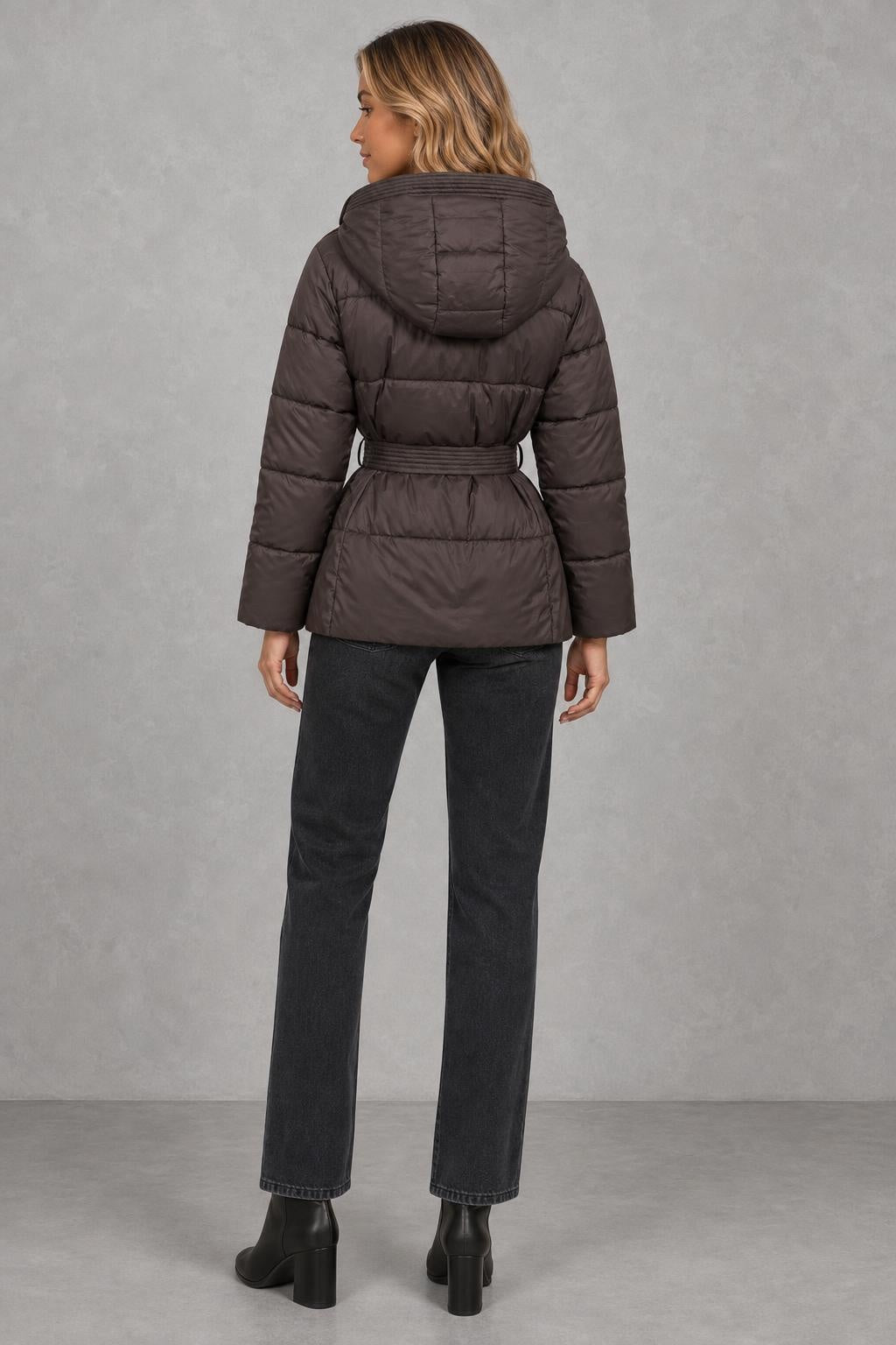 Hannah | Tie-Waist Quilted Hooded Jacket — studio_back — Sofia [b000f7cf-42d8-4402-aa1e-920375ded13d]