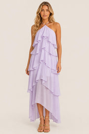 Camila | Tie-Strap Tiered Floral Maxi Dress