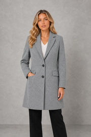 Charlotte | Notched-Lapel Button-Front Coat — studio_front — Sofia [a195fc3f-fc1b-4c7d-bc79-2405d323a6ab]