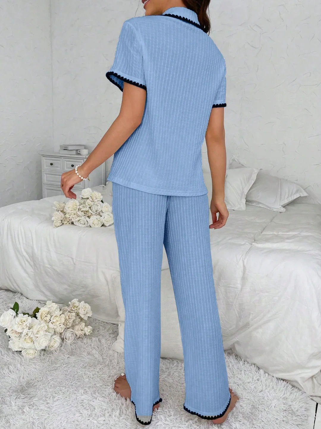 Vivienne Scalloped Lounge Set