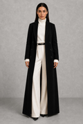 Rose | Notch-Lapel Longline Coat — studio_front — Helena [862b547b-3444-4ee3-9991-7c29b0215b28]