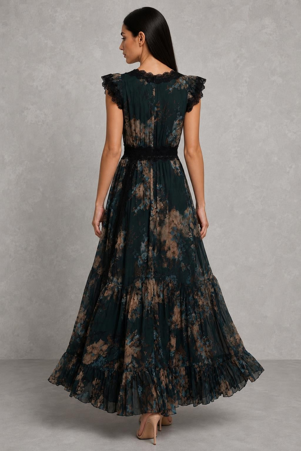 Gillian™ Maxi Dress — studio_back — Helena [2cbf36ea-7082-43ad-8b40-6aaaa62a1b71]
