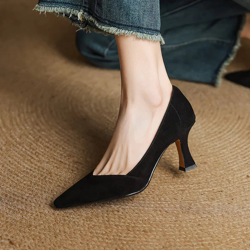 Genuine Leather Heels