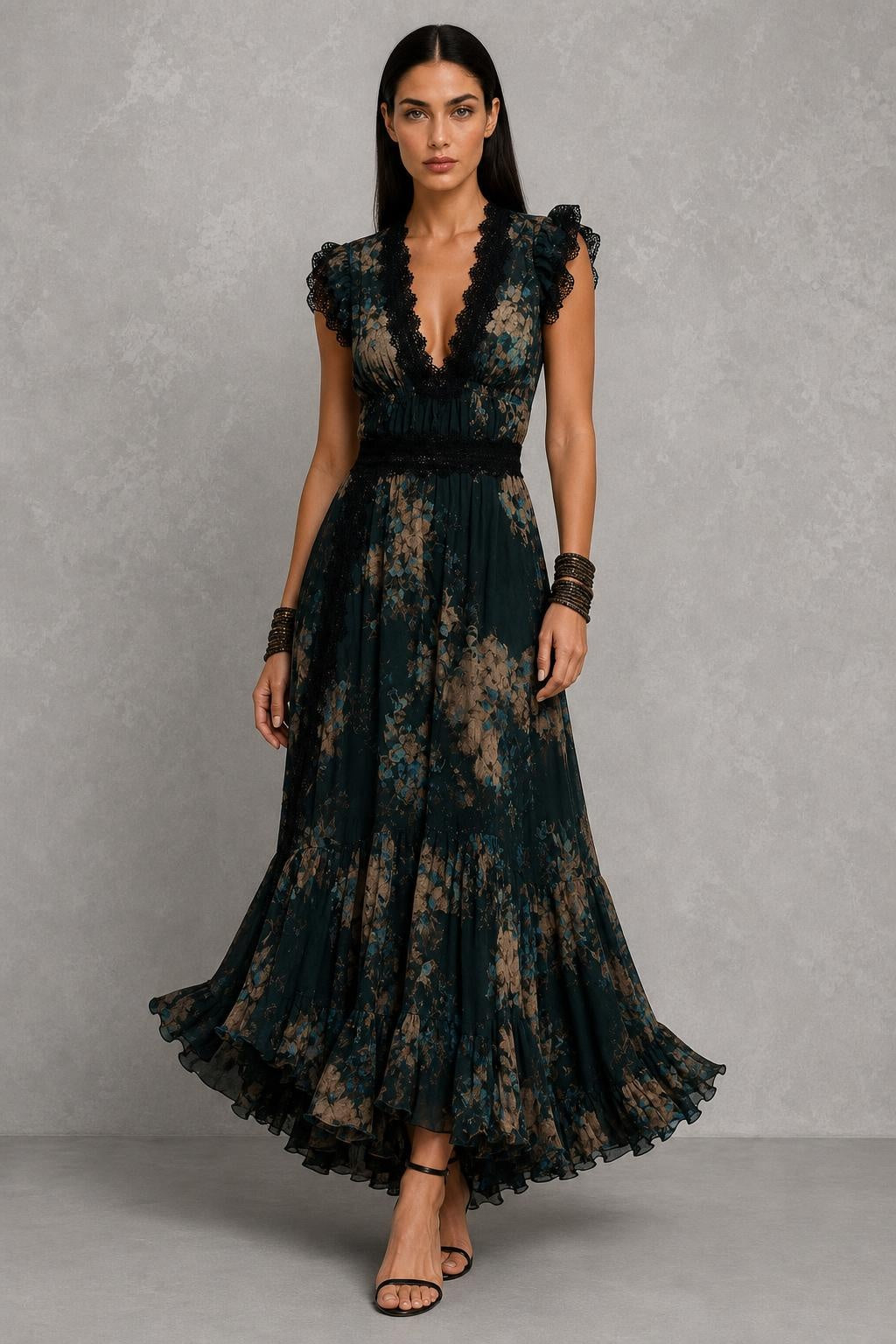 Gillian™ Maxi Dress — studio_front — Helena [51cc97fb-d735-4346-a5c6-f7d22b0d2468]