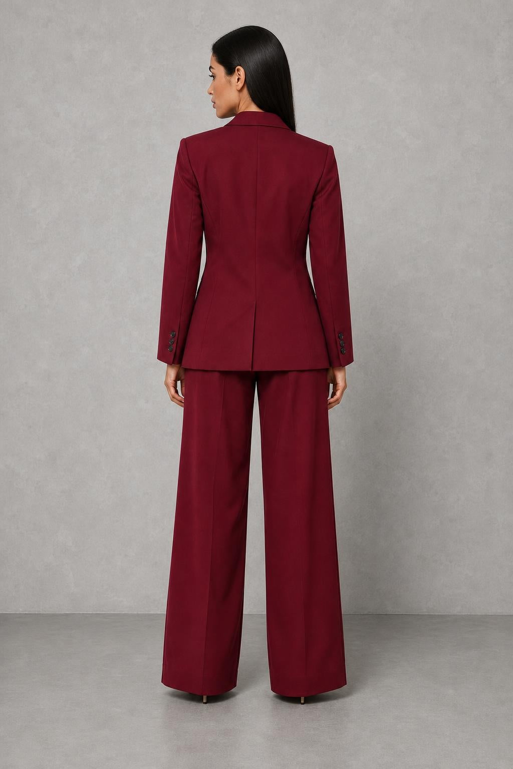 Clara | Double-Breasted Wide-Leg Trouser Suit — studio_back — Helena [be7afbf7-a0bd-49bf-bfa5-a0ae5f2ab6ea]