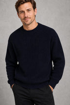 Harvey | Ribbed Drop-Shoulder Jumper — studio_closeup — Charles [73437cde-a805-4095-bfb7-5430a916c2e8]