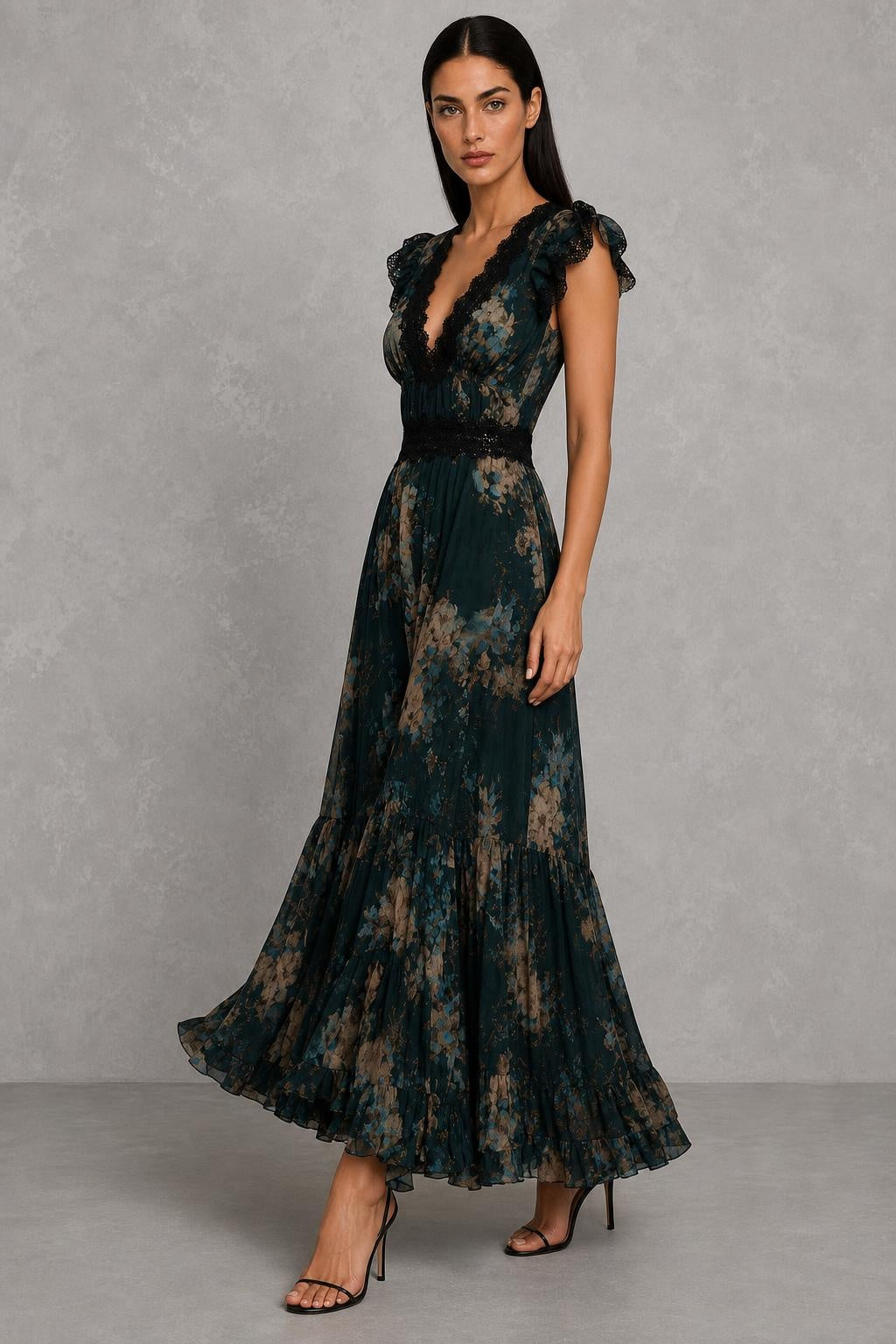 Gillian™ Maxi Dress — studio_three_quarter — Helena [51cc1634-c7d3-4328-a647-82356d6cf5bd]