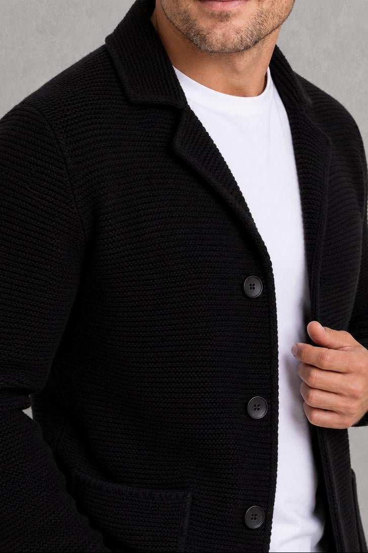 Leon | Patch-Pocket Knitted Blazer — studio_closeup — Charles [00b68548-1723-46fc-9031-2b8a821cb840]
