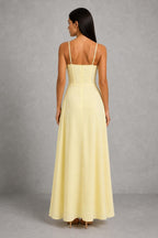 Maisie | Seamed-Bodice Strappy Maxi Dress — studio_back — Helena [d55e4f41-ed76-44a4-a61b-be9acd8b674a]