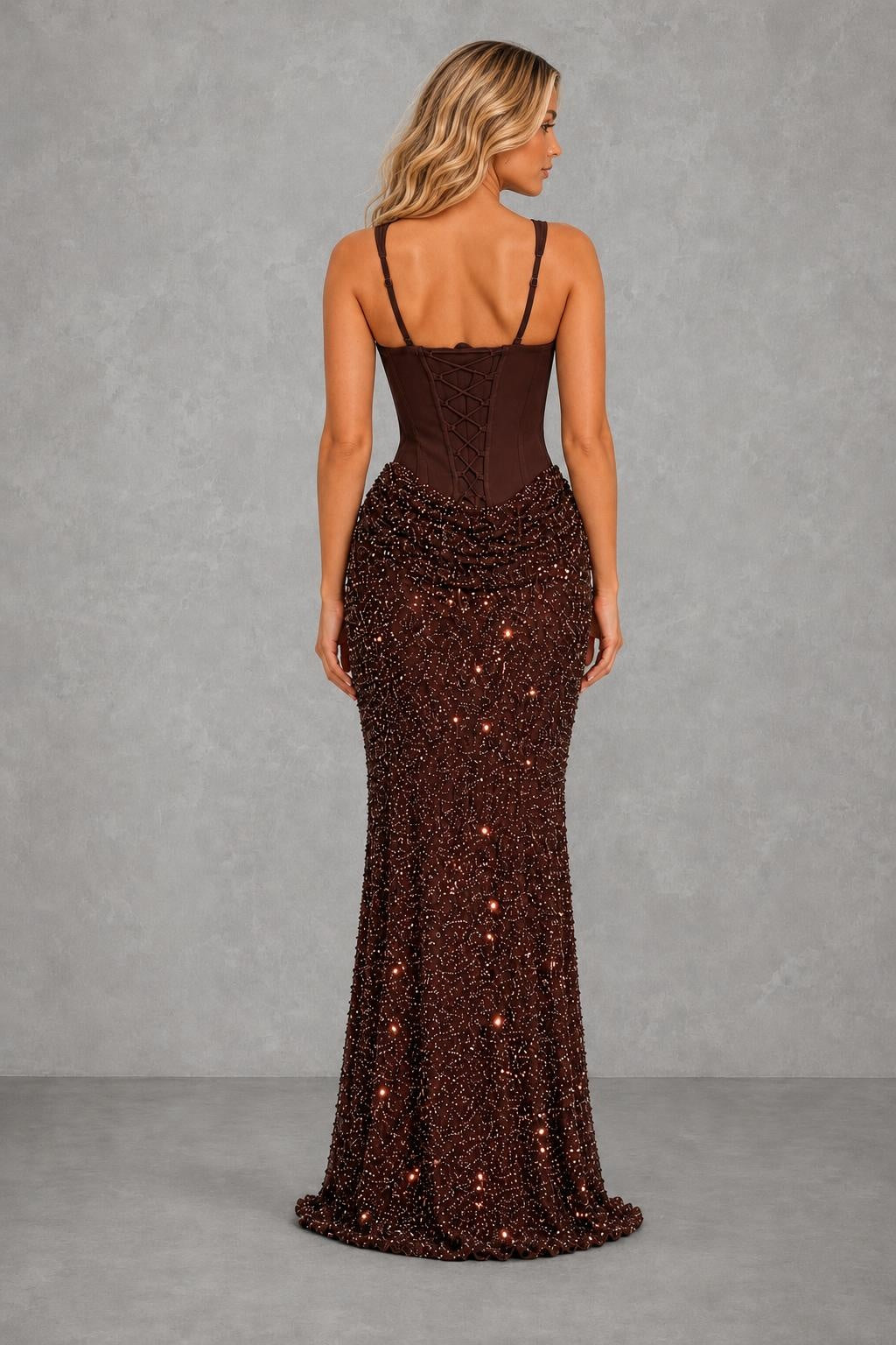 Annie | Square-Neck Sequin Maxi Dress — studio_back — Sofia [bab52a0d-2d59-457c-8738-50142e2bbe00]