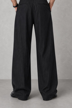 Isaac | Pinstripe Wide-Leg Trousers — studio_back — Charles [dd9978f5-3699-4f5f-99e4-19e7fa807119]