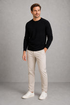 Matthew | Fine-Knit Crew-Neck Jumper — lifestyle — Charles [f6c9a7ee-43cc-4aa2-9186-1d0c337839f6]
