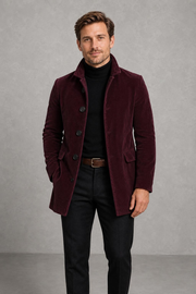 Callum | Stand-Collar Button-Front Coat — studio_front — Charles [9f3ca951-1d19-4d4d-9c9f-8b6bb345138d]