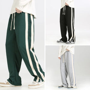 Comfortable Striped Joggers