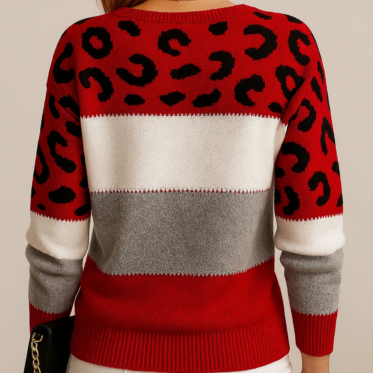 Charlene | Leopard Print Casual Sweater