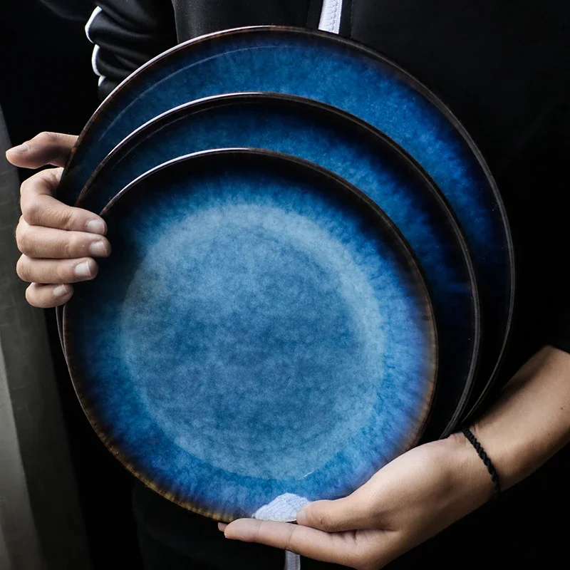 Blue Luxury Plates
