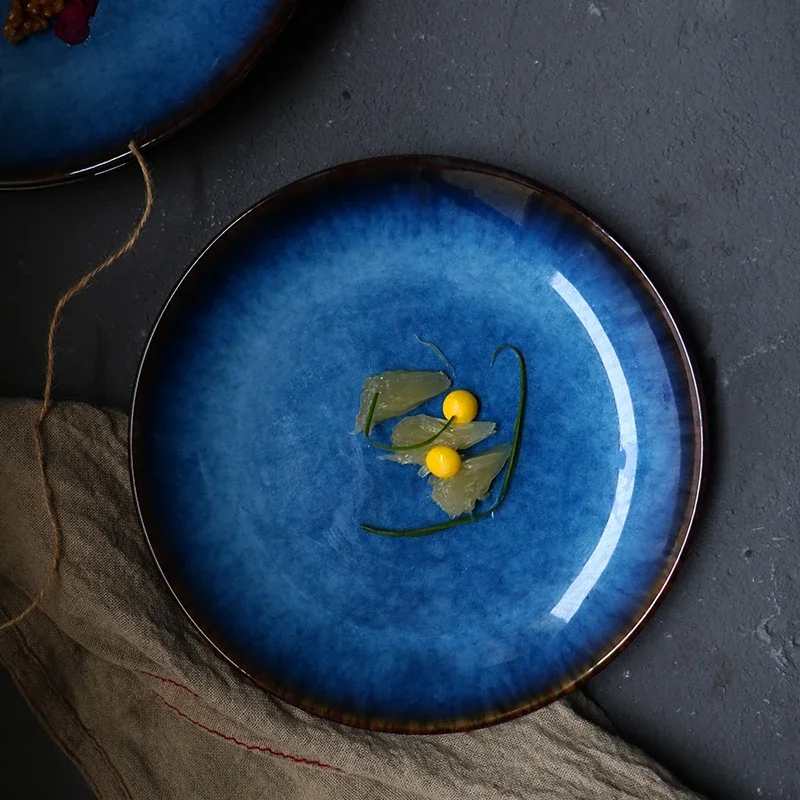 Blue Luxury Plates
