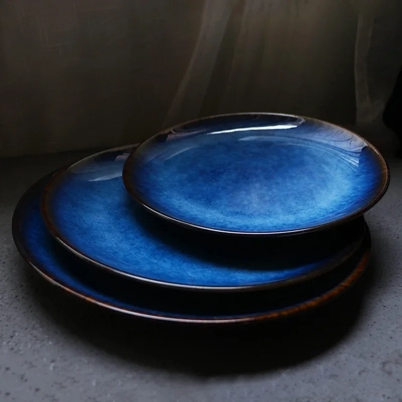 Blue Luxury Plates