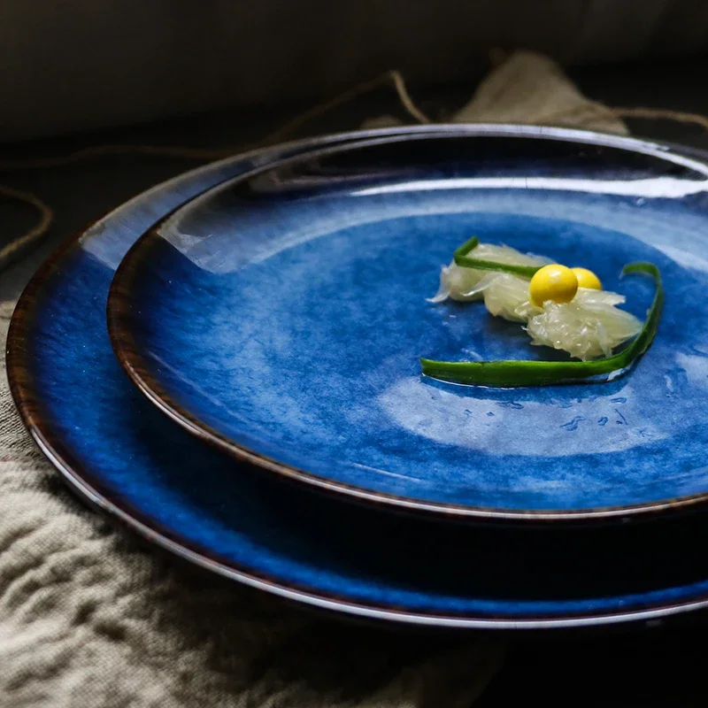 Blue Luxury Plates
