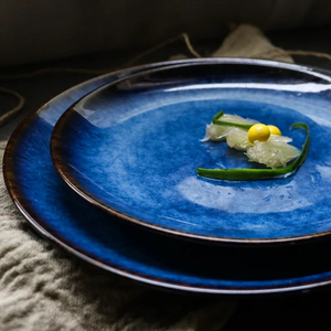 Blue Luxury Plates