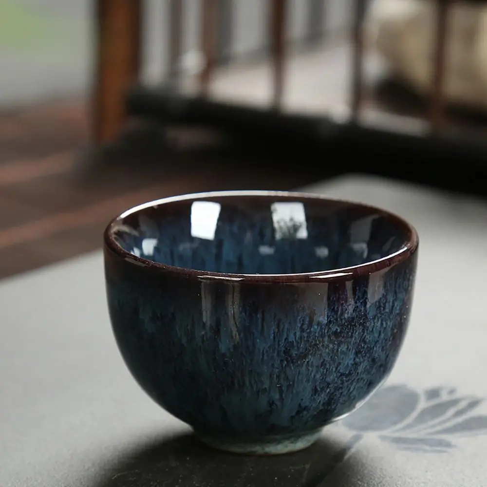 Eight-Piece Kyoto Japanese Tea Cup Set
