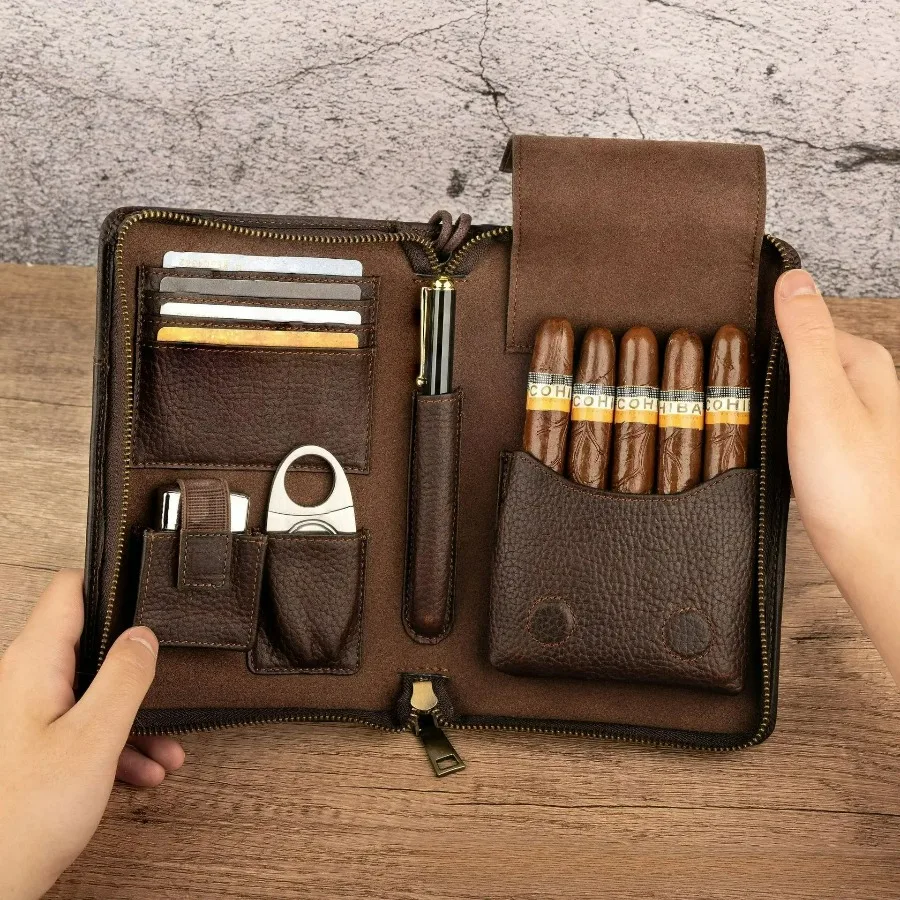 Leather Cigar Case