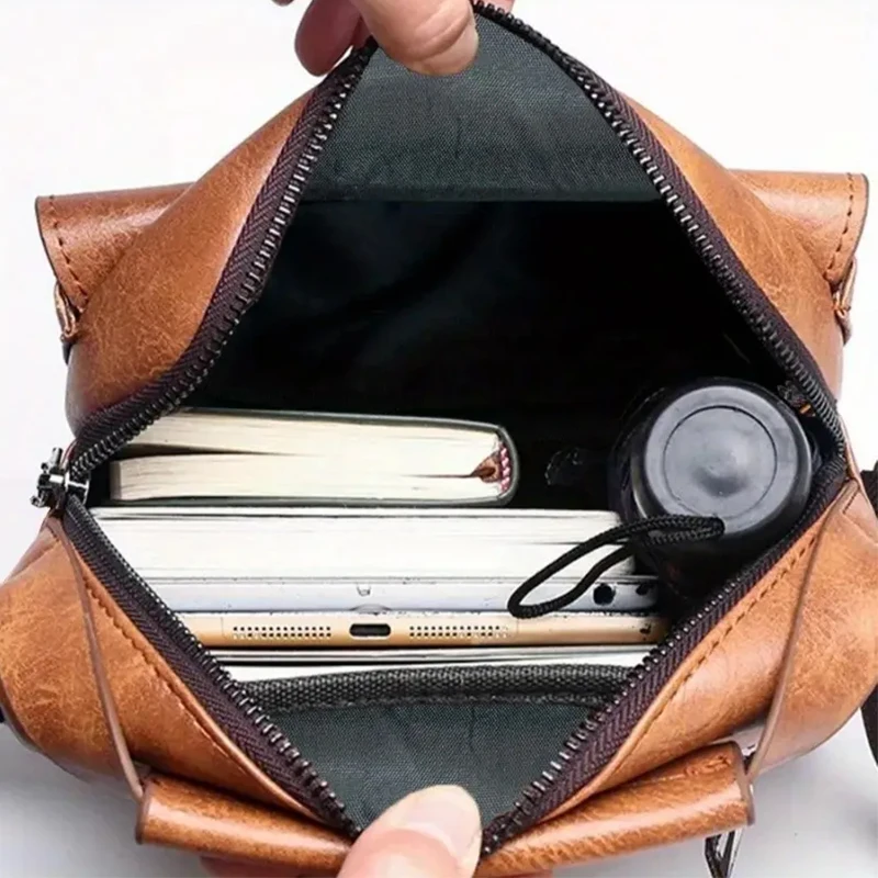 Leather Crossbody Bag