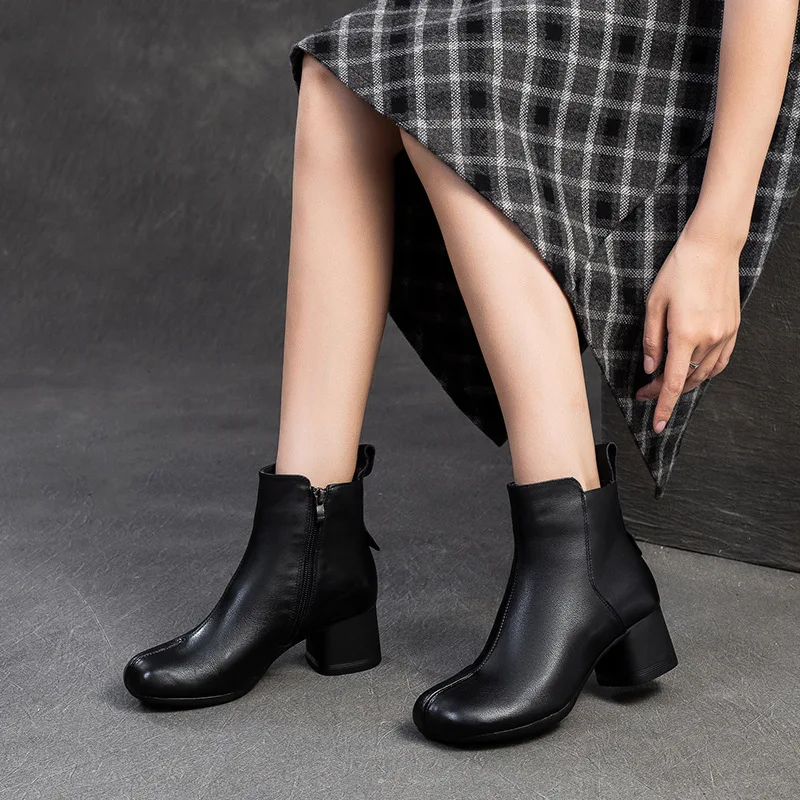 Genuine Leather Boots