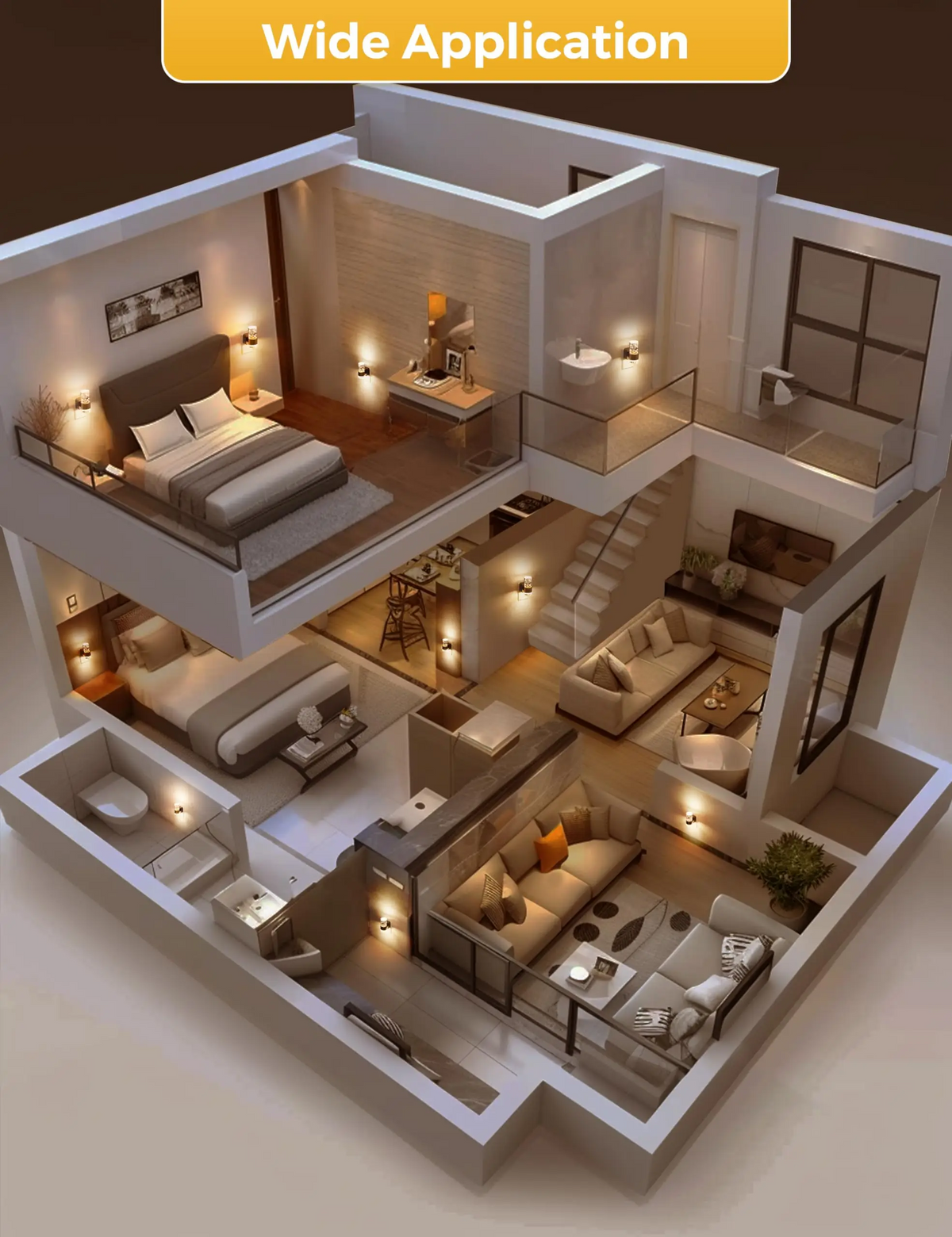 Crystal Sensor Night Light