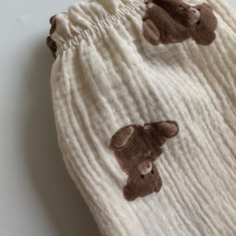 Oversized Linen Baby Pants