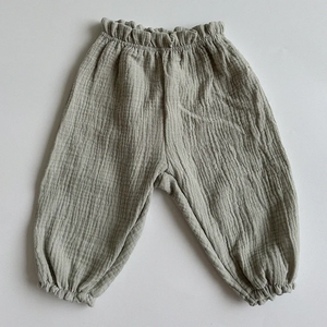 Oversized Linen Baby Pants