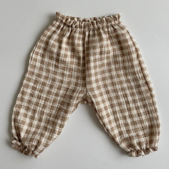 Oversized Linen Baby Pants