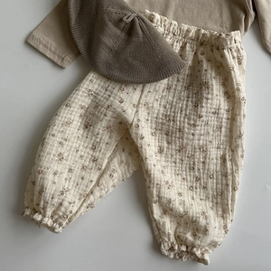 Oversized Linen Baby Pants
