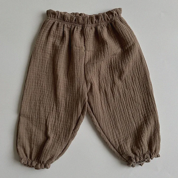 Oversized Linen Baby Pants