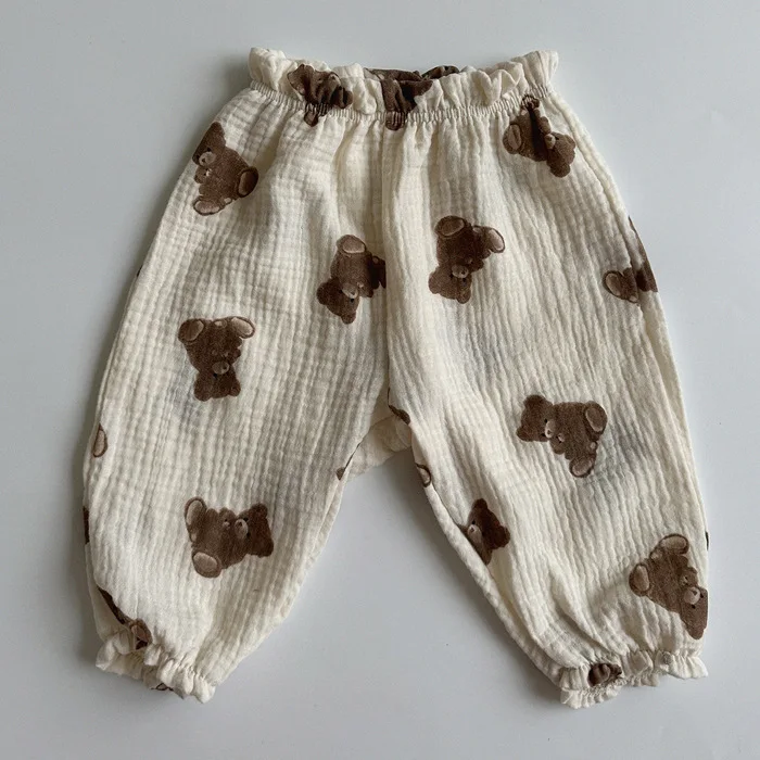 Oversized Linen Baby Pants