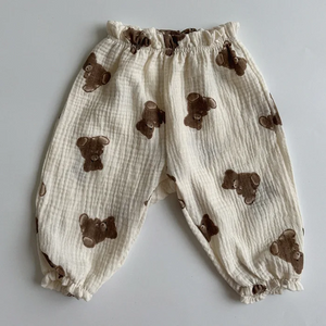 Oversized Linen Baby Pants