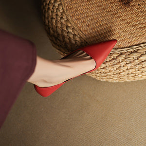 Vienna Genuine Leather High Heels