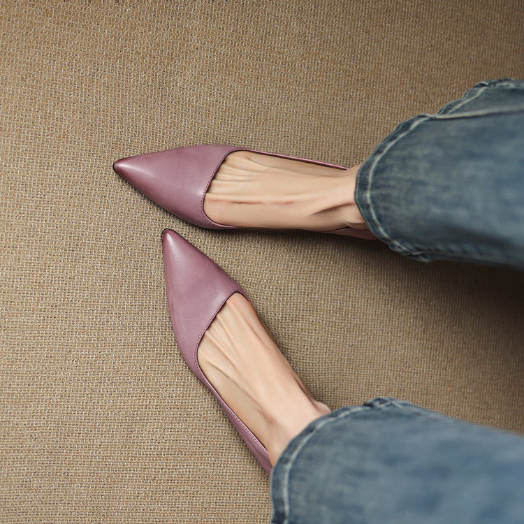 Vienna Genuine Leather High Heels