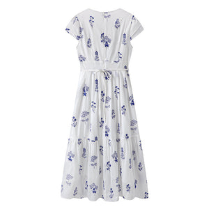 Amara Floral Midi Dress
