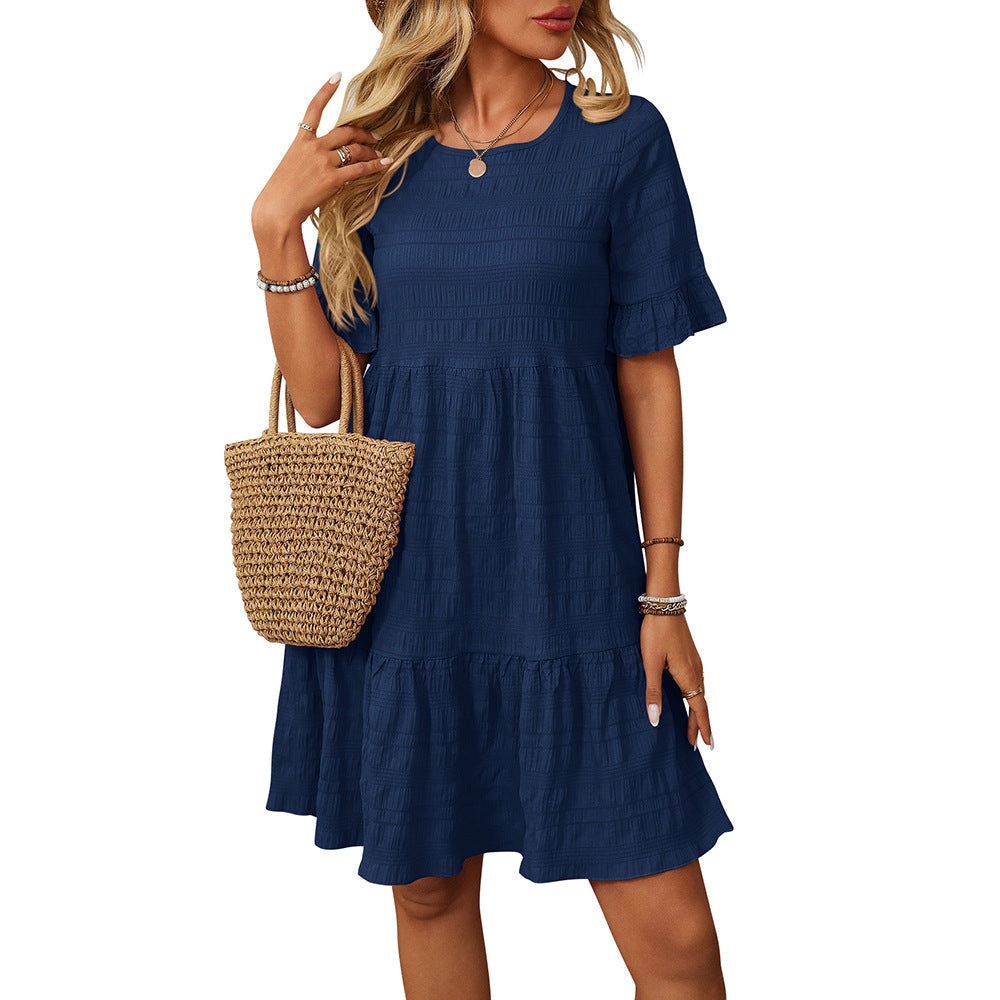 Amelia Casual A-Line Mini Dress