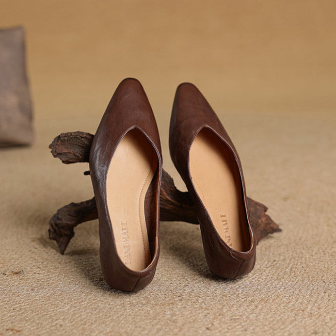 Valmir Genuine Leather Mules