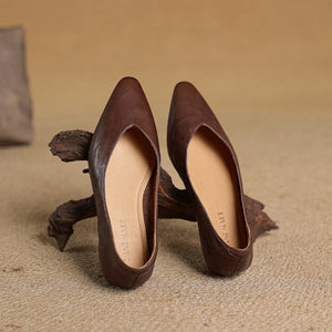 Valmir Genuine Leather Mules