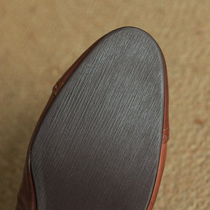 Graneth Genuine Leather Flats