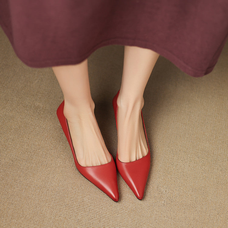 Vienna Genuine Leather High Heels