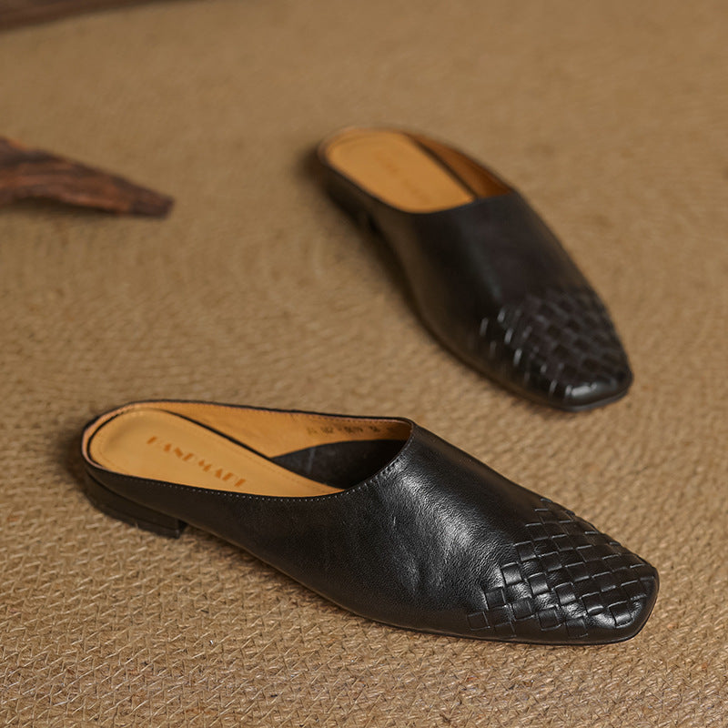 Dalvi Genuine Leather Mules